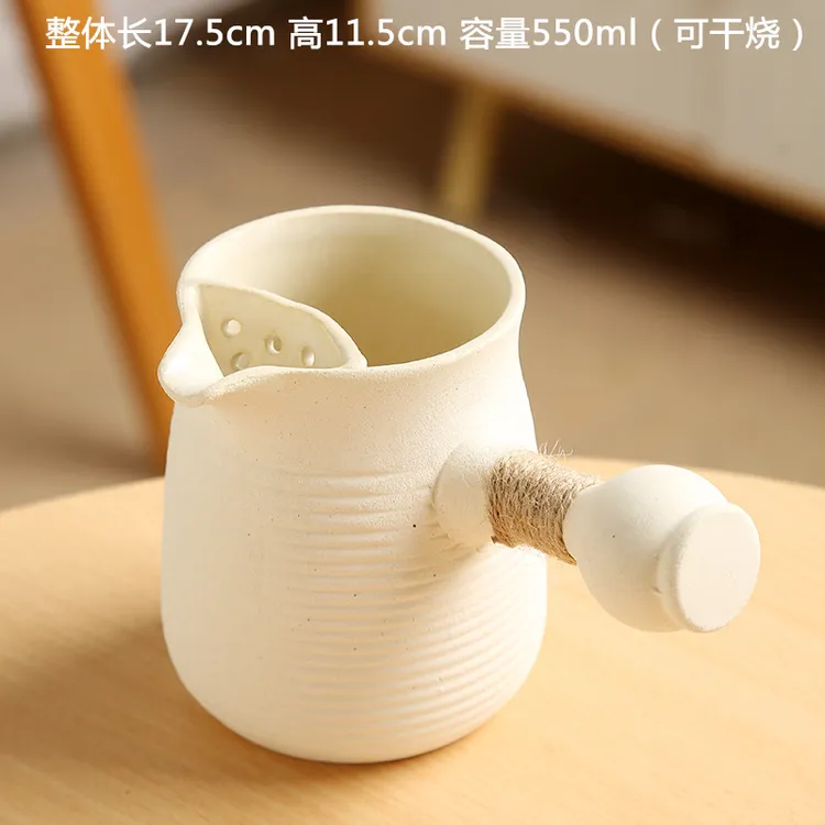 围炉家用烤奶煮茶复古户外罐罐煮茶明火耐高可干烧专用煮冲泡茶器