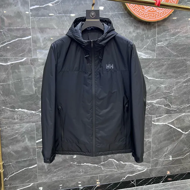 2024男装新款二棉棉衣冬季时尚户外百搭休闲保暖潮流连帽外套