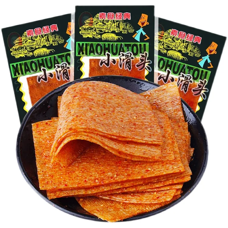 小滑头辣条辣片8090后回忆怀旧小时候的零食麻辣儿时小吃休闲食品