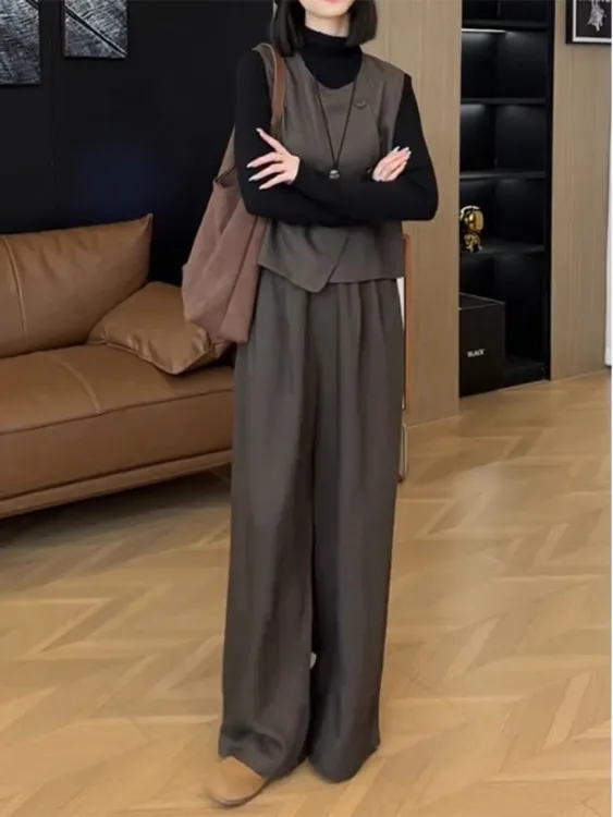 秋季设计感时尚通勤百搭休闲减龄显瘦气质女装