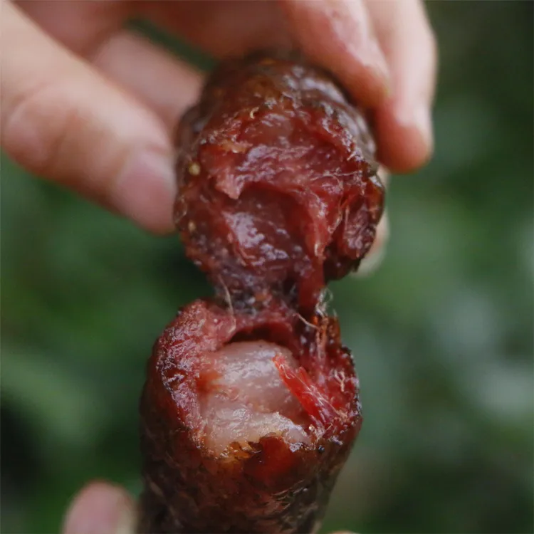（香肠）贵州柴火烟熏腊香肠，贵州烟熏腊味农家腊肠