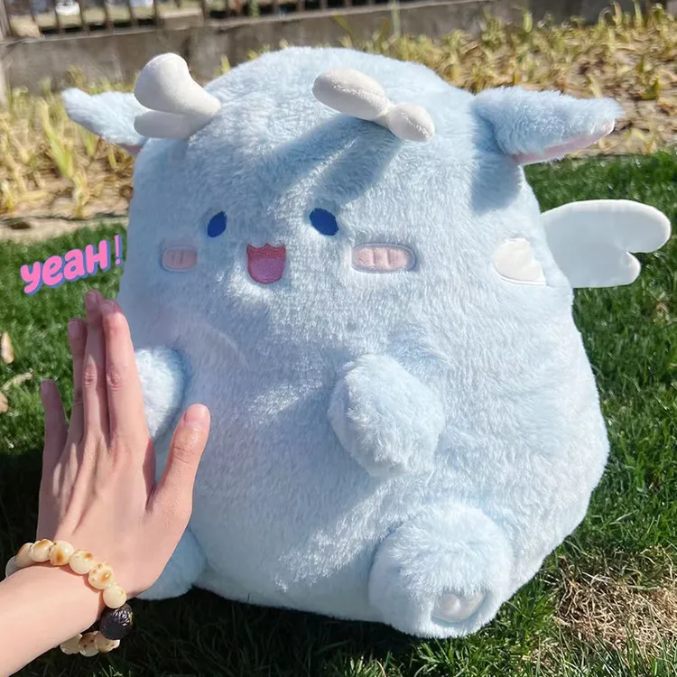 正版品爱优选墩墩龙公仔抱枕毛绒玩具布娃娃玩偶圣诞节礼物送女孩