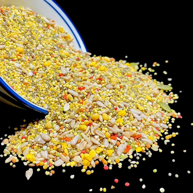 炫料中小型鹦鹉营养混合粮虎皮牡丹鸟玄凤无壳鸟粮小太阳真空包装