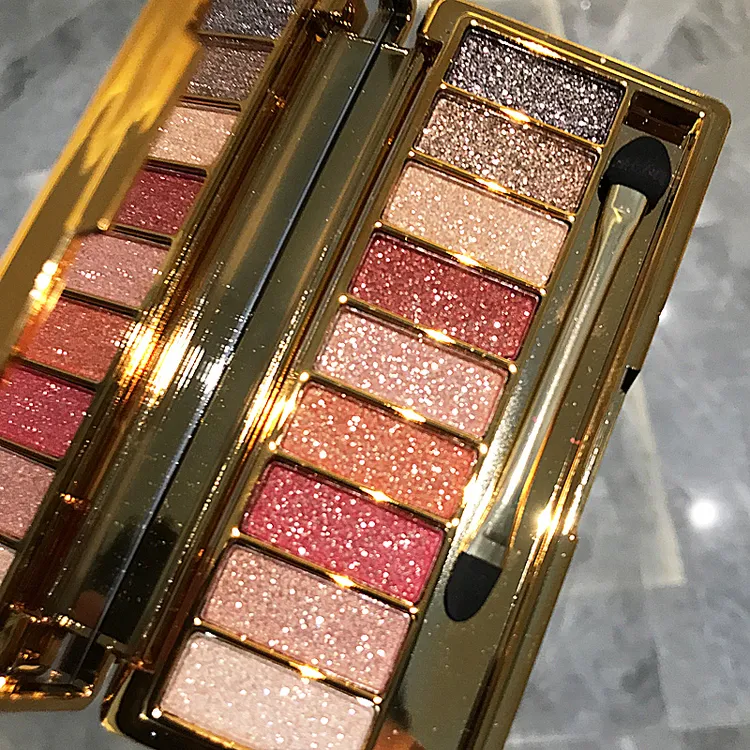 高颜值维妮小熊亮晶晶眼影闪粉眼影盘亮片珠光不易脱妆便携学生