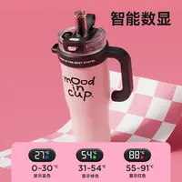 物生物巨无霸保温杯大容量女生高颜值新款2025吨吨吸管冰霸水杯子