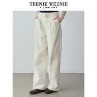 【赵老板专属】TeenieWeenie小熊25休闲阔腿裤时尚韩版宽松女裤0387