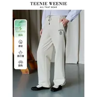【赵老板专属】TeenieWeenie小熊24新款抽绳宽松索罗娜休闲裤女0396