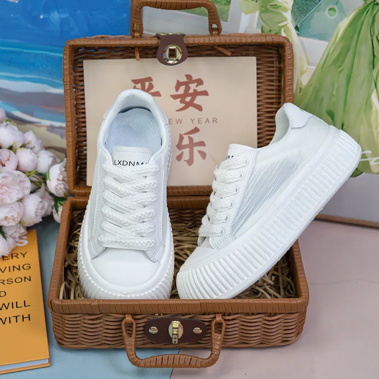 ins潮韩版帆布鞋女2023夏季新款透气学生跑步休闲板鞋网红街拍M23