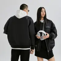 YKYB潮牌冬新品街头羽绒外套保暖工装防水机能飞行夹克Y34NYR008 