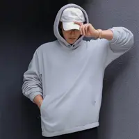 【黄子韬同款】YKYB潮牌摇粒绒潮流百搭宽松织带卫衣情侣Y34NWY011 