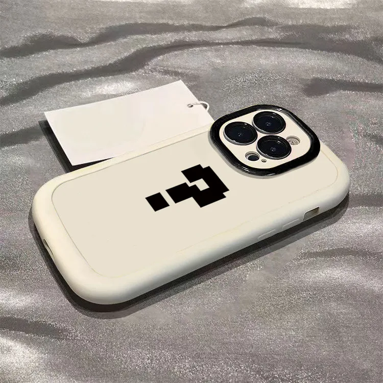 马赛克问号适用iphone16苹果15promax全包手机壳14泡芙13p/12/11