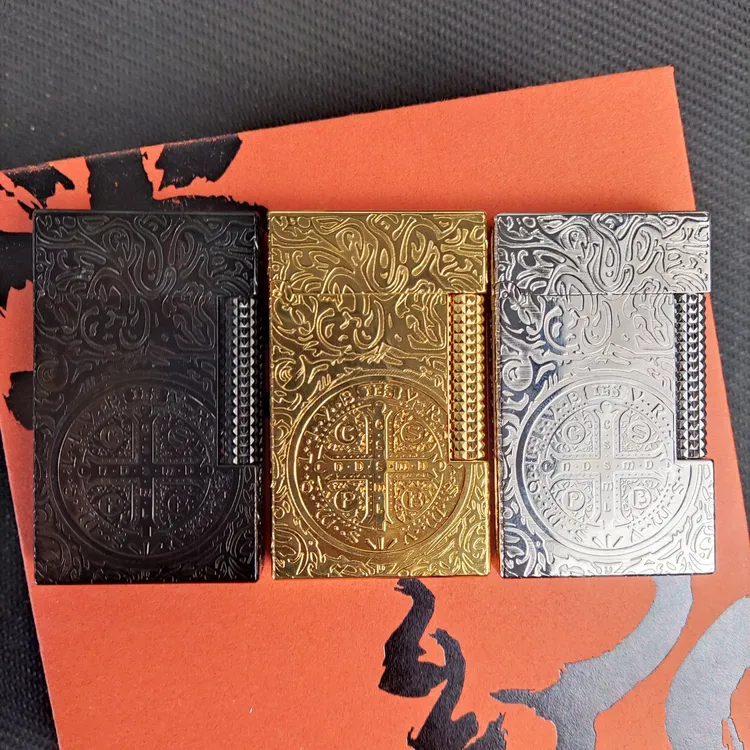 calories卡路康斯坦丁朗声充气复古刻字手工窄机窄版打火机