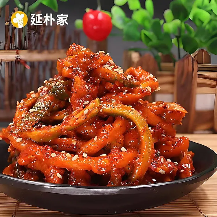 延朴家香辣萝卜干泡菜东北延边朝鲜族风味萝卜干香辣脆下饭菜