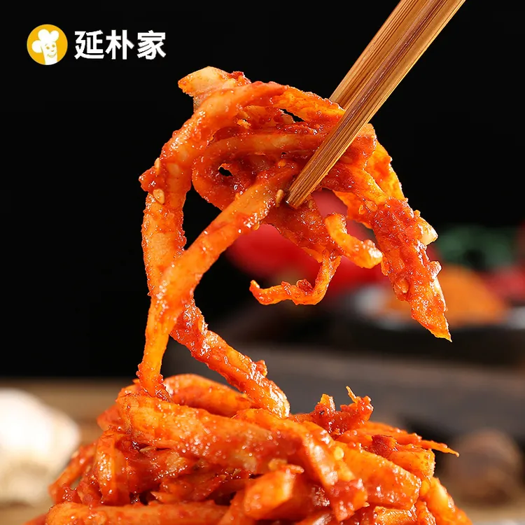 延朴家延边正宗朝鲜族泡菜拌桔梗狗宝道拉基香辣美味下饭菜