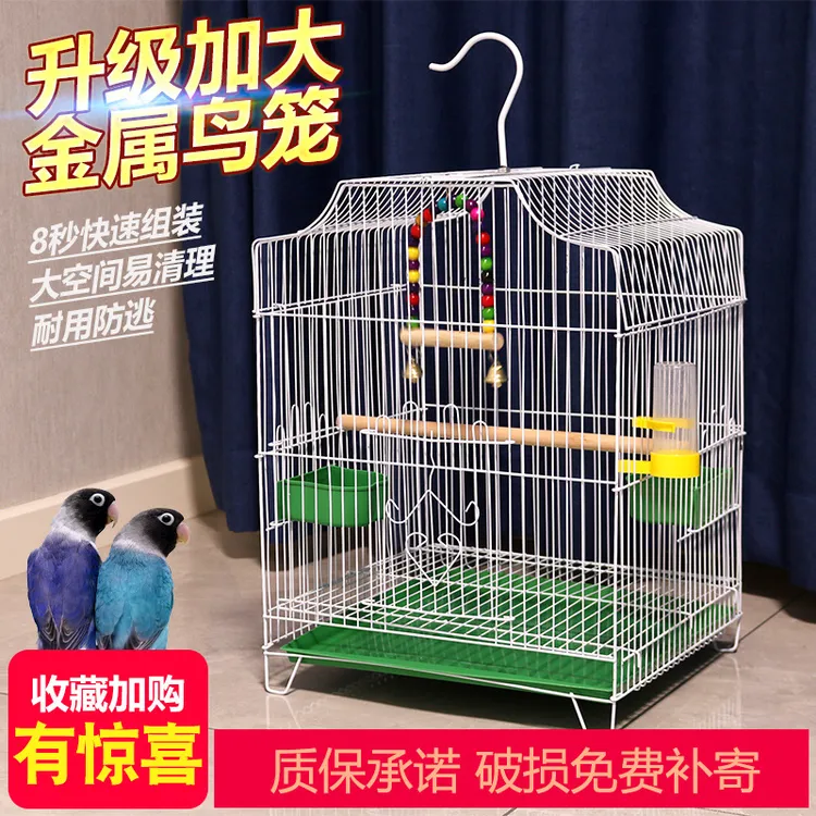 鸟笼家用大号鹦鹉笼八哥笼相思鸟笼大型繁殖笼l