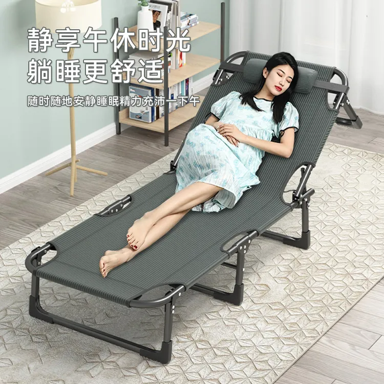 捷安玺轻便折叠床单人床办公室便携行军床工位午休午睡床午休神器