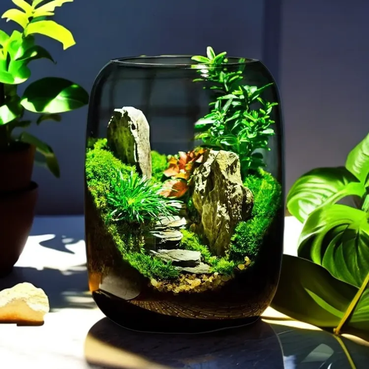 【青山】苔藓植物微景观观赏生态缸创意盆栽摆件真植物桌面景观发