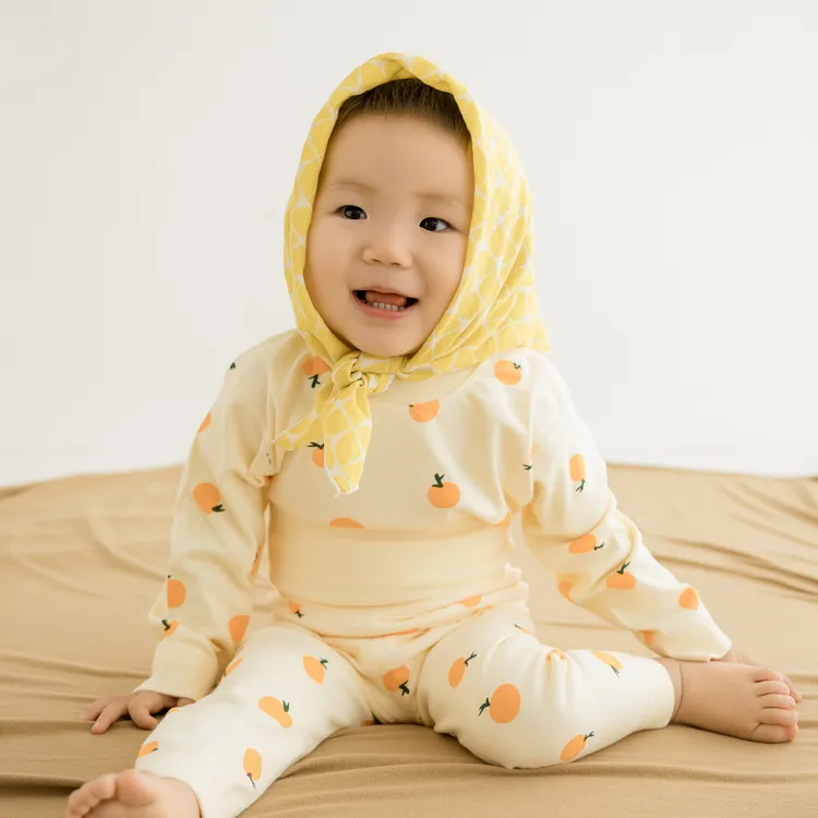 婴幼儿秋衣秋裤套装男宝宝内衣女童打底衫儿童长袖睡衣家居服护肚