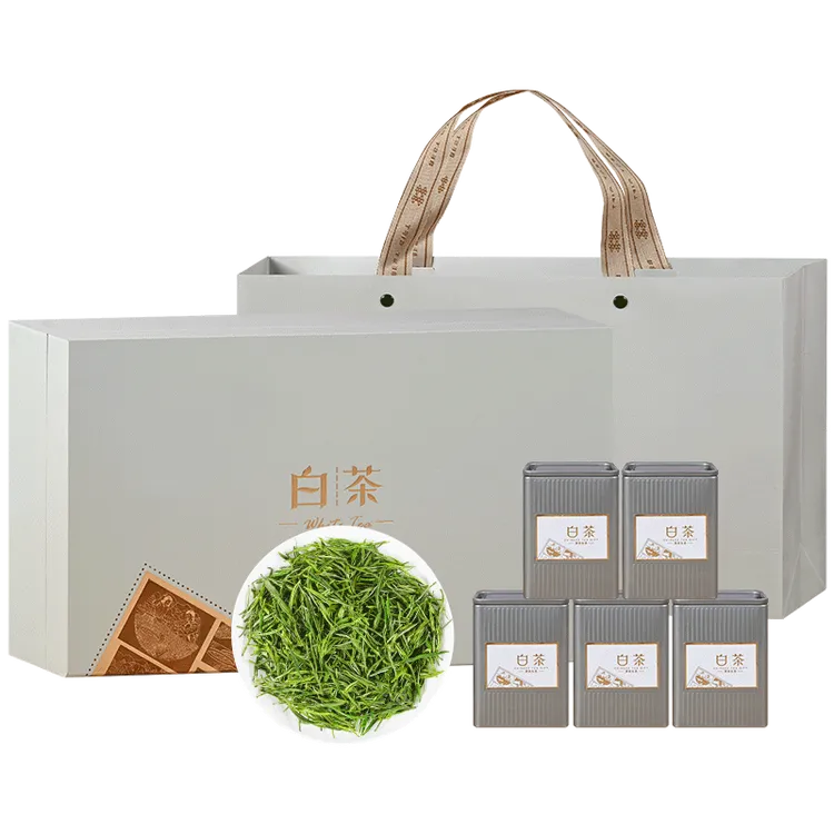 保银2024新茶送礼高山白茶茶叶绿茶特级250g礼盒装送礼长辈父母