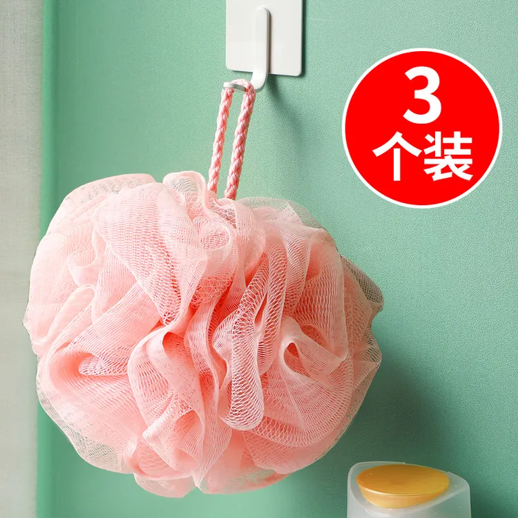 沐浴球浴花泡泡洗澡球超柔软女大号可爱不散搓澡两用洗浴用品泡澡