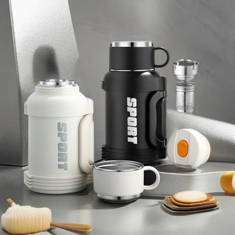 琪虎2斤3斤4斤5斤6斤8斤全钢保温壶车载便携户外316不锈钢大容量