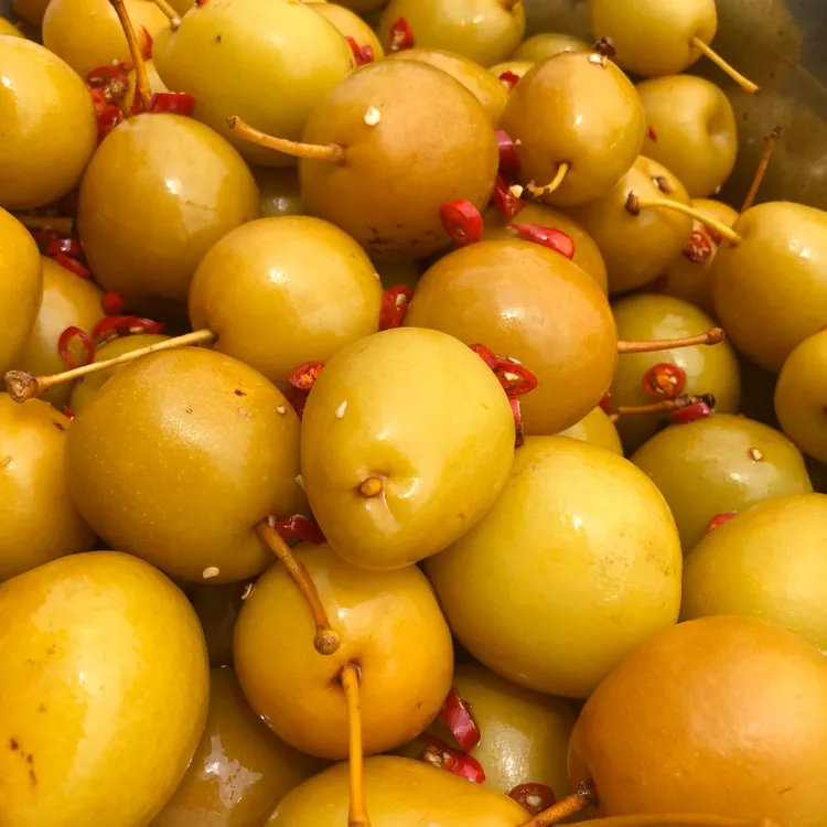 广西特产酸甜沙梨腌制酸嘢鸟梨水果浸沙梨酸野泡梨酸料500g/包