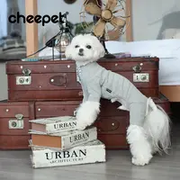 cheepet/趣派宠物秋冬衣服爱心眼睛打底衫