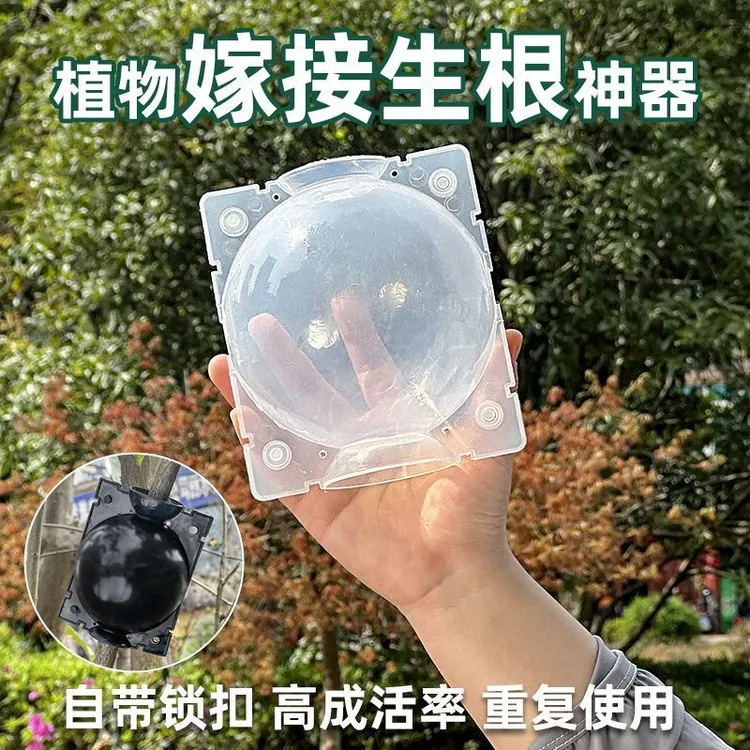 【厂家直销】植物高压盒生根繁殖神器高空压枝盒扦插嫁接树木生根器