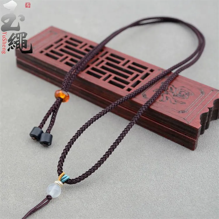 手工编织吊坠挂绳挂坠绳子挂脖挂绳全新绕线编织项链绳复古男女款