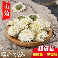 茗旗堂贡菊 新货无硫磺黄山贡菊24年新贡菊 选装菊花