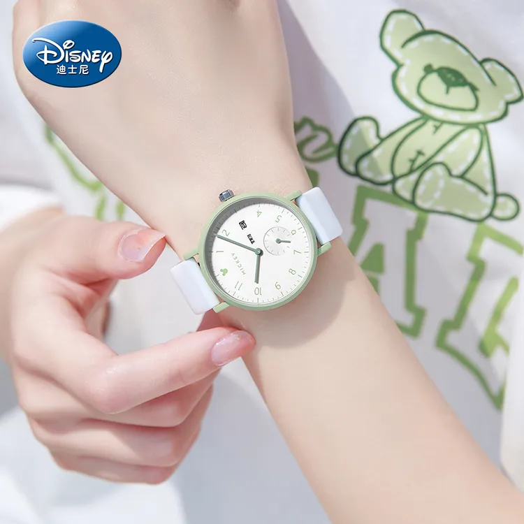 学生上学手表初中生女款初高中生时尚静音石英硅胶表生日礼物双11