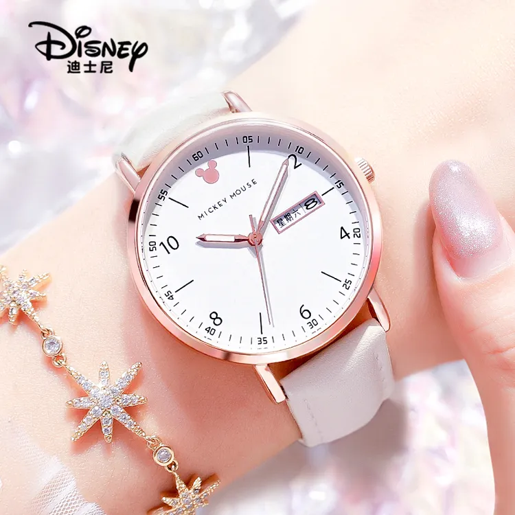迪士尼公考国考试专用手表女学生爆款2025新款初高中生圣诞生日礼商品图