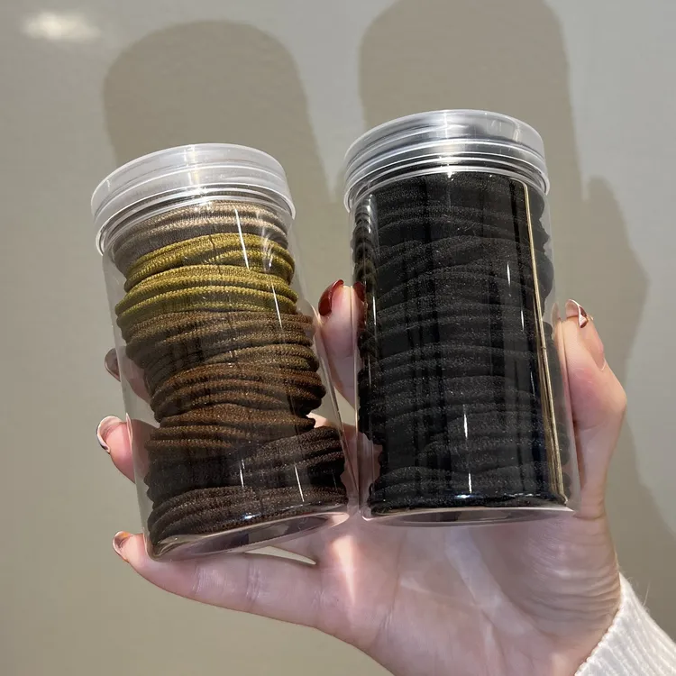 【粉丝专享】加宽加粗扎高马尾丸子头高弹力发圈发绳皮筋头绳不伤发