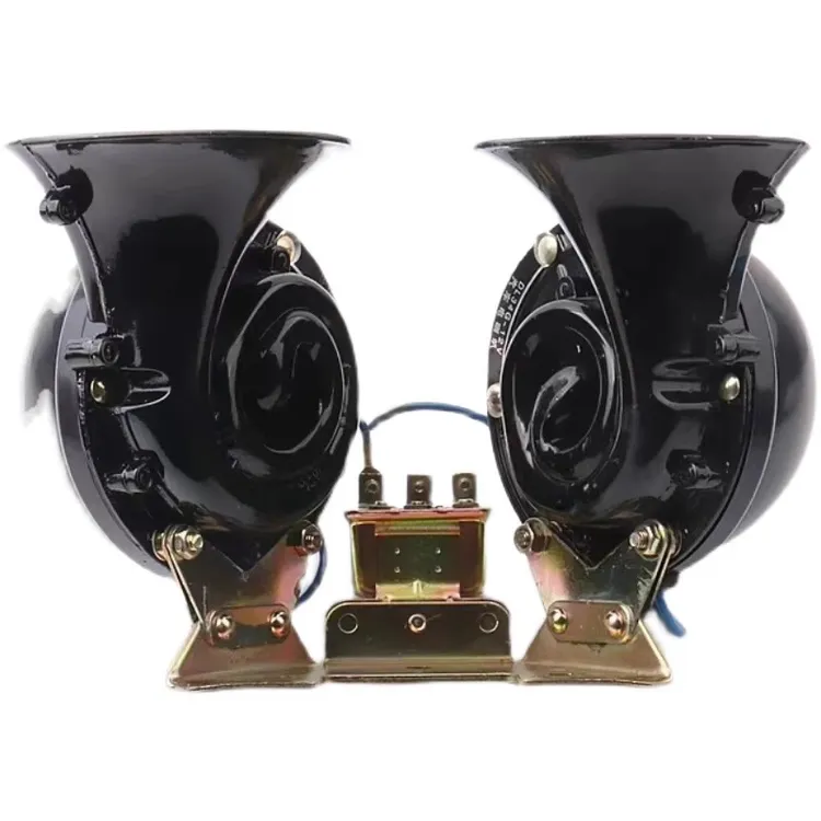12v24v汽车货车客车工程车专用双音大蜗牛喇叭单音大蜗牛喇叭鸣笛