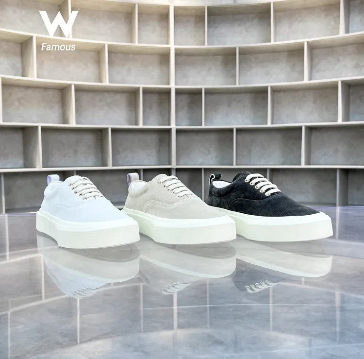 【牛仔搭配】6871 - 翻毛滑板/轻软大底/搭配原牛/舒适百搭休闲鞋