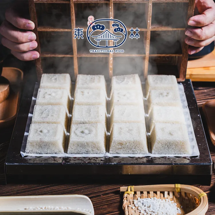 亭林方糕重阳糕东林品牌豆沙馅软糕白黑糯米手工糕点早餐上海金山