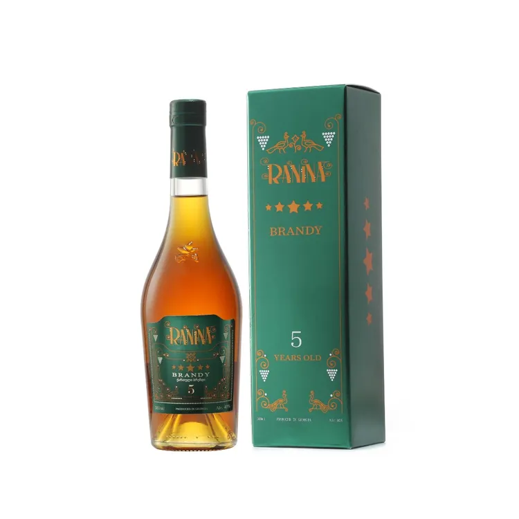 拉尼娜格鲁吉亚原瓶VSOP高加索白兰地烈酒单支整箱洋酒进口酒水