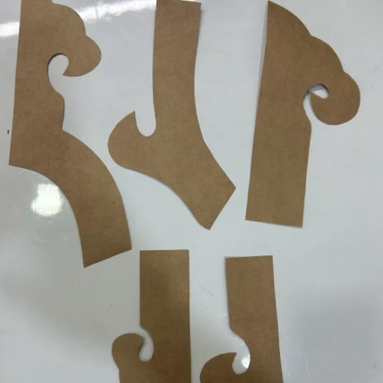 国风新中式服装如意云头5件套纸版，马夹上衣袍子都可以用