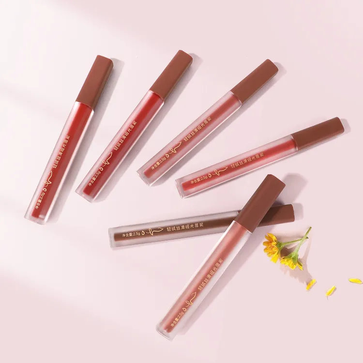 【拍1发6】CHIHRE其何丽雾面唇釉哑光唇泥丝绒轻薄显白学生平价