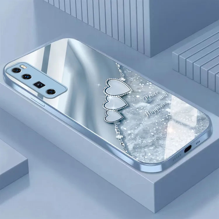 心连心华为nova7Pro手机壳JER-AN10轻奢散热全包防摔金属漆