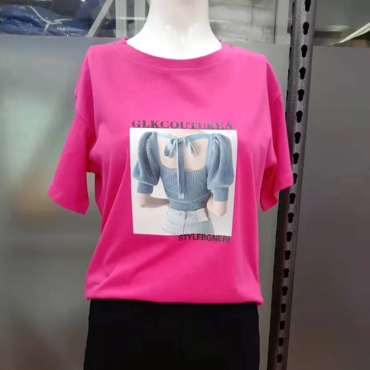 Kamu/卡苜2022T1 女装T恤短袖各种图案舒适清爽时尚潮流居家逛街