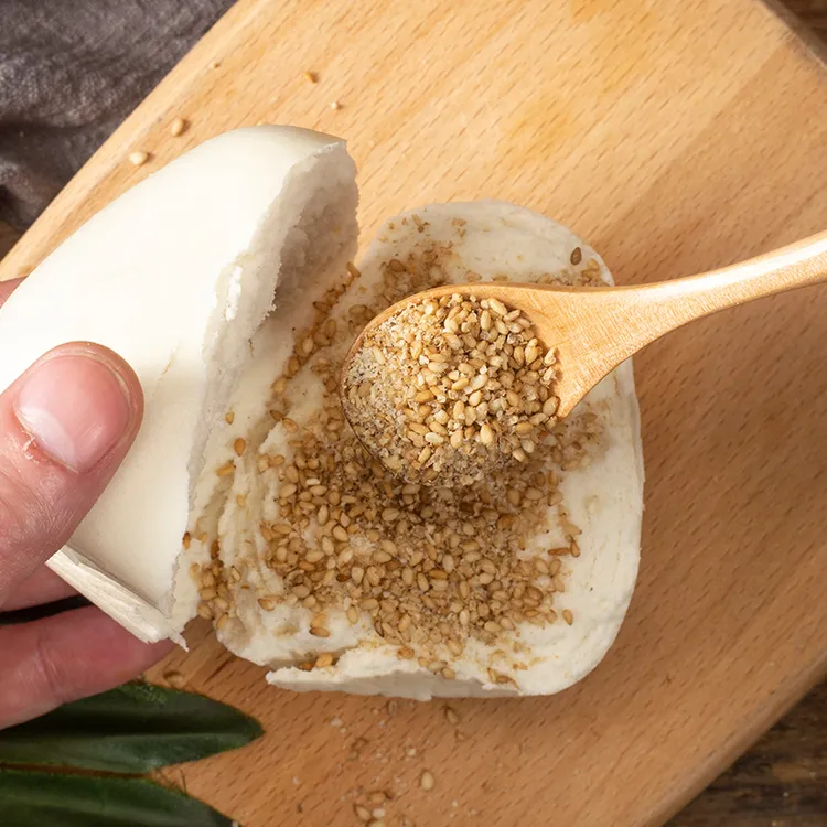 【2罐装】芝麻盐手工农家芝麻粉河南山东特产调料白芝麻咸味蘸料