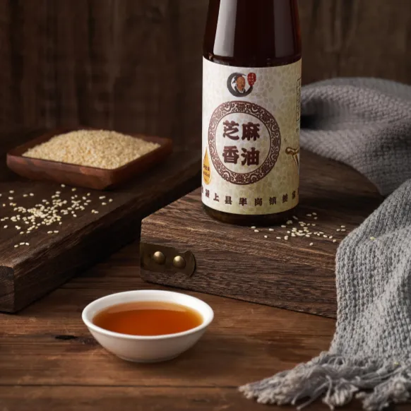 精选纯正压榨麻油香油400ml/瓶 工艺 