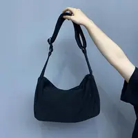 休闲百搭斜挎包简约风拉链单肩包3122小恩