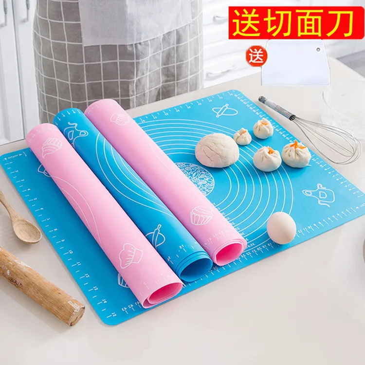 新疆包邮大号硅胶垫揉面垫子食品级抗菌加厚面板擀面垫和面垫案板