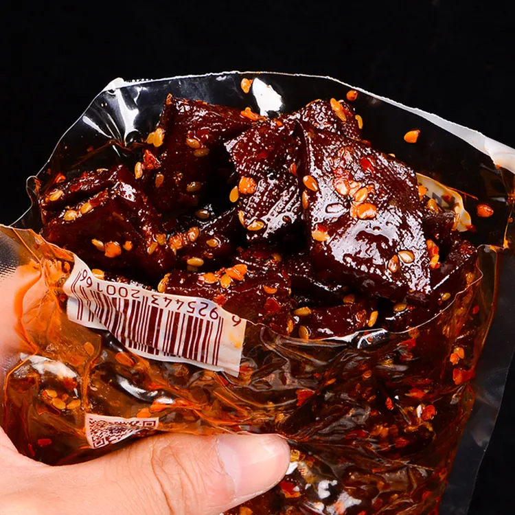 思乡山香辣豆干解馋休闲零食平江酱干湖南特色豆腐干小吃传统工艺