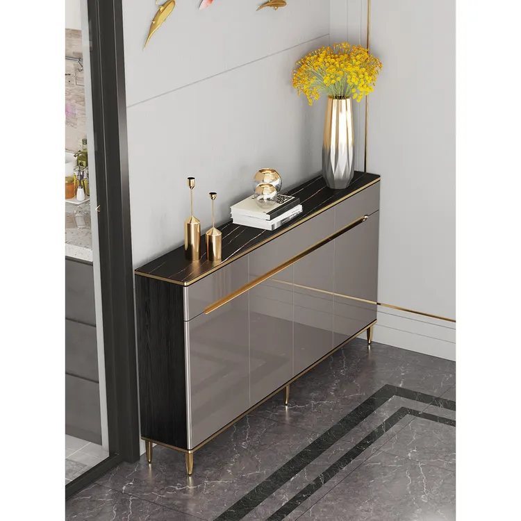 元旦节简约隔断餐边柜轻奢靠墙家用厨房餐厅卧室边柜客厅超薄大容