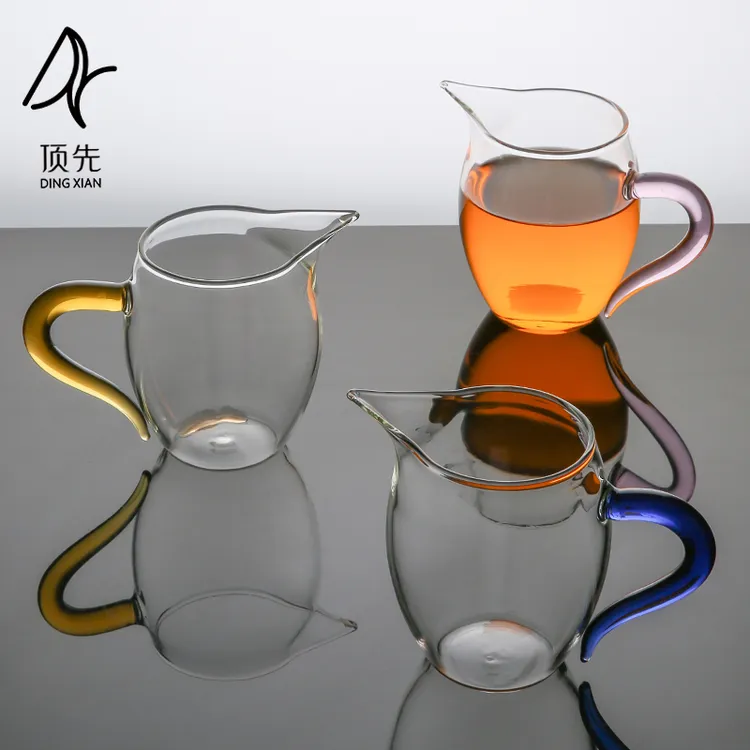 【顶先严选】高硼硅加厚款耐热玻璃茶具公道杯透明分茶器泡茶家用