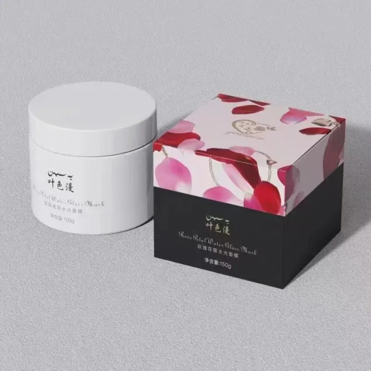 叶色漫玫瑰花瓣水漾面膜