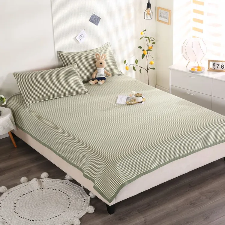 竹纤维凉席夏季吸汗透气儿童凉席婴儿床凉席成人席子空调席可机洗